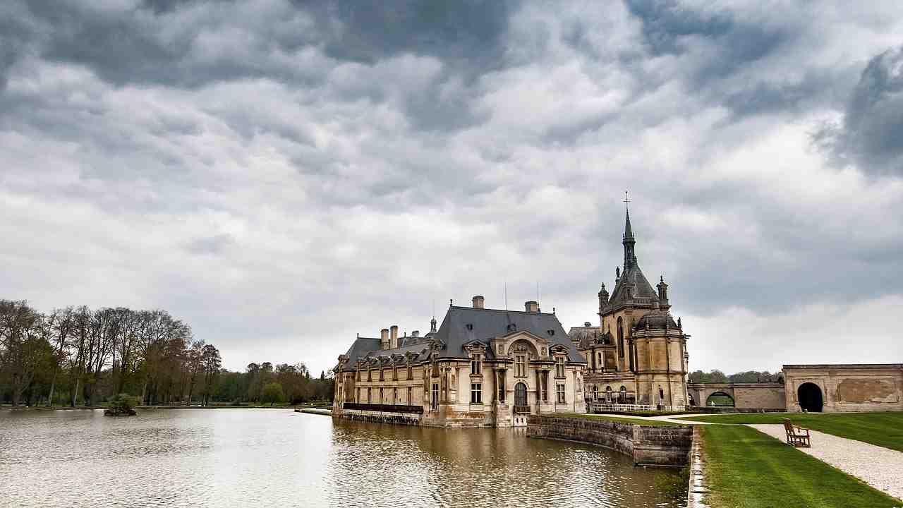 chateau, chantilly, picardie